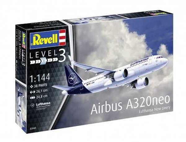 Airbus A320 neo Lufthansa set (Revell 1:144)