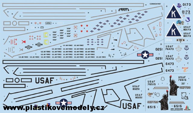 B-52G STRATOFORTRESS (Italeri 1:72) 