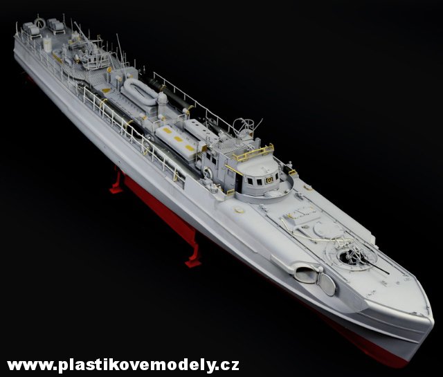 SCHNELLBOOT S-38 with Bofors  (Italeri 1:35)