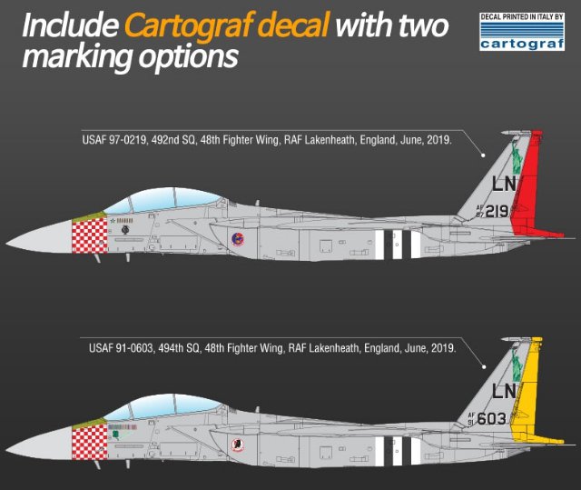 USAF F-15E D-Day 75th Anniversary (Academy 1:72) 