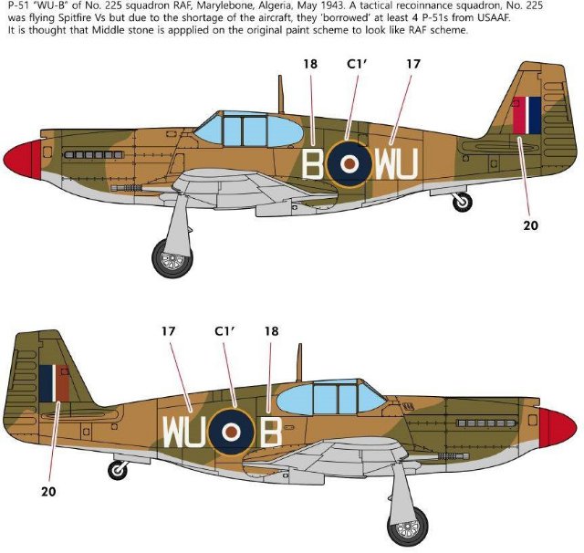 USAAF P-51 North Africa (Academy 1:48) 
