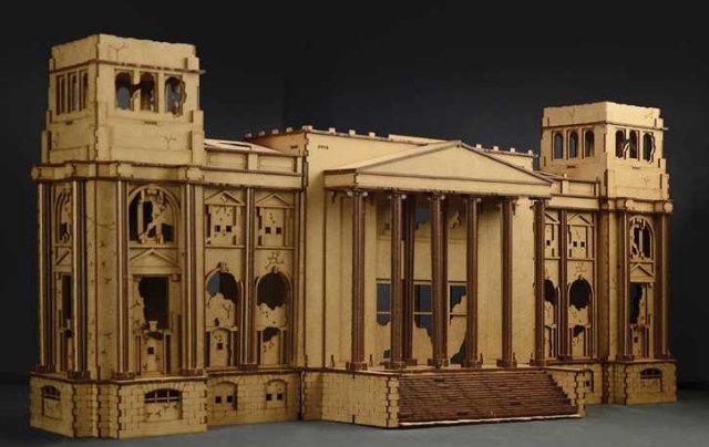 Diorama Berlin 1945: Battle for the Reichstag (Italeri 1:72)