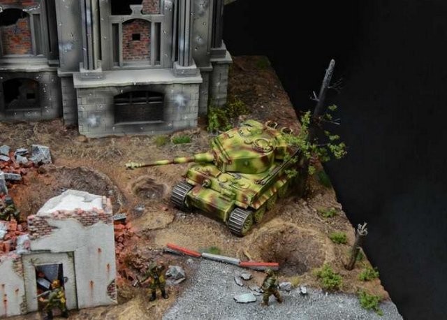 Diorama Berlin 1945: Battle for the Reichstag (Italeri 1:72)