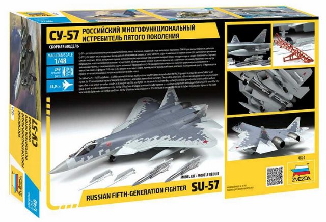 Suchoi SU-57 (Zvezda 1:48) 