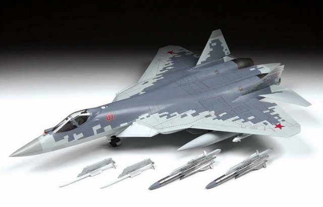 Suchoi SU-57 (Zvezda 1:48) 