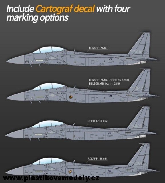 F-15K Slam Eagle ROKAF (Academy 1:72) 