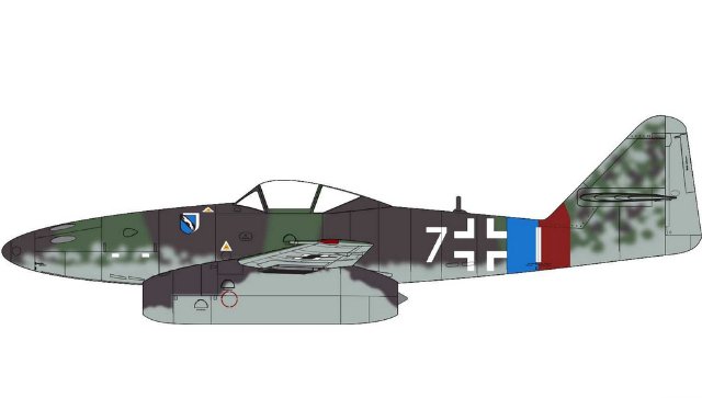 Messerschmitt Me262A-2A (Airfix 1:72)