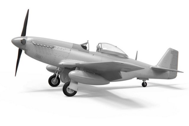 North American P-51D Mustang (Filletless Tails) (Airfix 1:48)