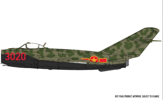 Mikoyan-Gurevich MiG-17F ´Fresco´ (Airfix 1:72) 