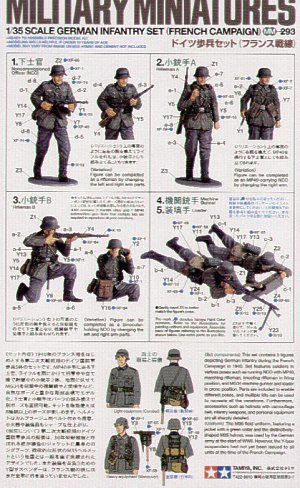 German Infantry French Campaign (Tamiya 1:35) 