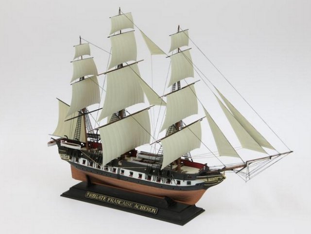 French Frigate Acheron (Zvezda 1:200) 