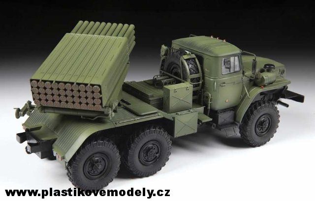 BM-21 Grad Rocket Launcher (Zvezda 1:35) 