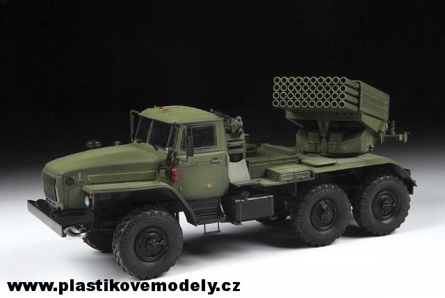 BM-21 Grad Rocket Launcher (Zvezda 1:35) 