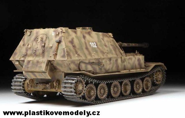 Samohybné dělo Elefant Sd.Kfz.184 (Zvezda 1:35) 