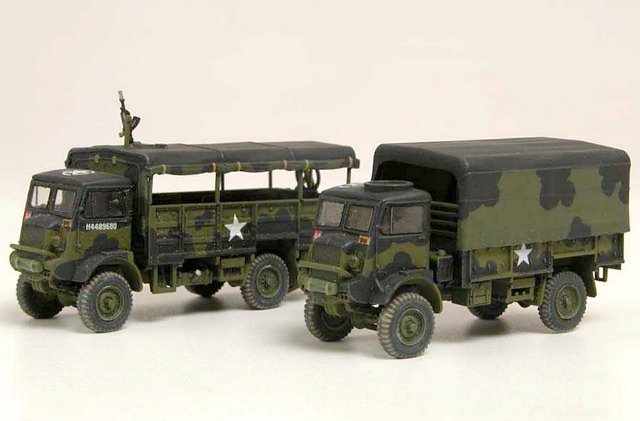 Bedford QLD-QLT Trucks (Airfix 1:76) 