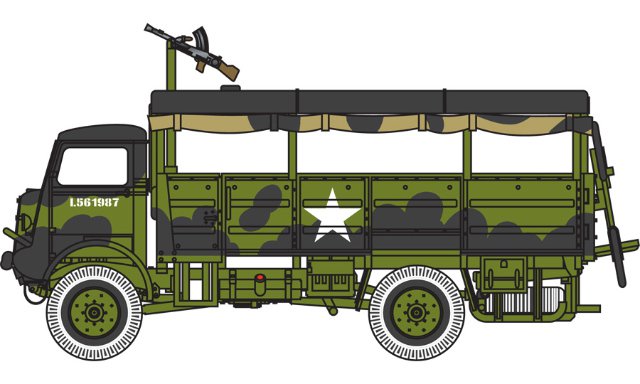 Bedford QLD-QLT Trucks (Airfix 1:76) 