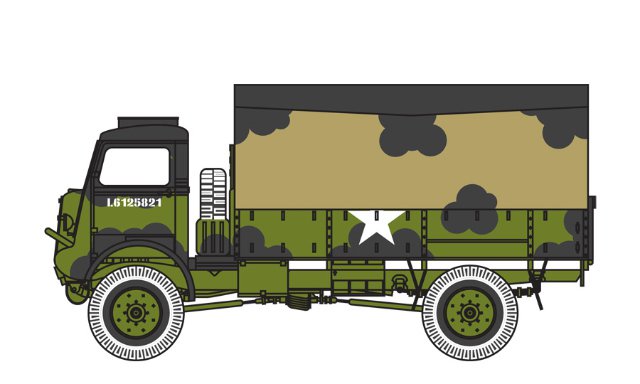 Bedford QLD-QLT Trucks (Airfix 1:76) 