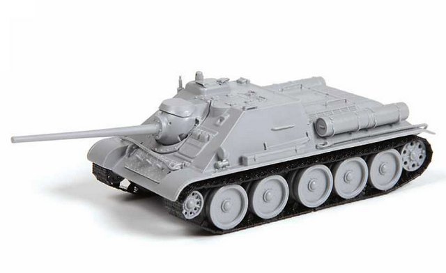 Soviet tank destroyer SU-85 (Zvezda 1:72) 