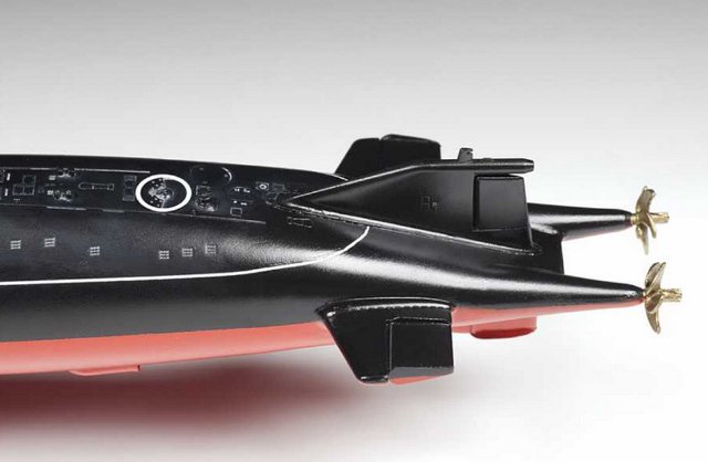 Ponorka Tula Submarine Delfin-Delta IV Class (Zvezda 1:350) 