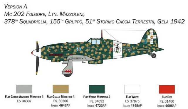 MC 202 Folgore (Italeri 1:72) 