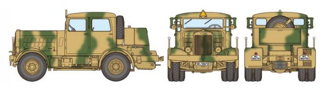 Heavy Tractor SS-100 (Tamiya 1:48) 