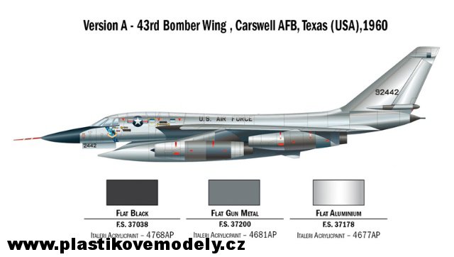 B-58 Hustler (Italeri 1:72) 
