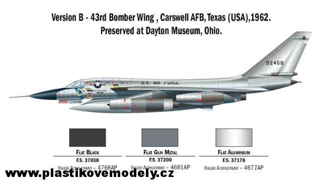 B-58 Hustler (Italeri 1:72) 