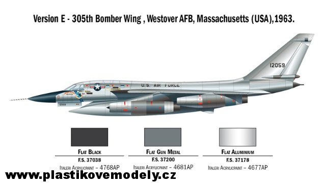 B-58 Hustler (Italeri 1:72) 