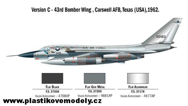 B-58 Hustler (Italeri 1:72) 