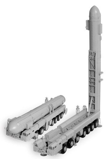 Ballistic Missile Launcher "Topol" (Zvezda 1:72)