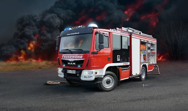 07452 - Schlingmann HLF 20 (MAN TGM Euro 6) (Revell 1:24) 