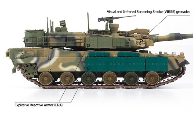 Tank R.O.K. ARMY K2 BLACK PANTHER (Academy 1:35) 