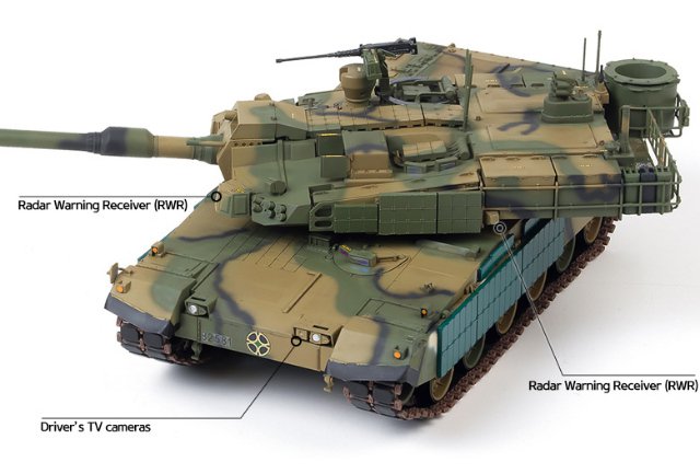 Tank R.O.K. ARMY K2 BLACK PANTHER (Academy 1:35) 
