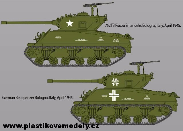 M4 A3 (76)W Battle of Bulge (Academy 1:35) 