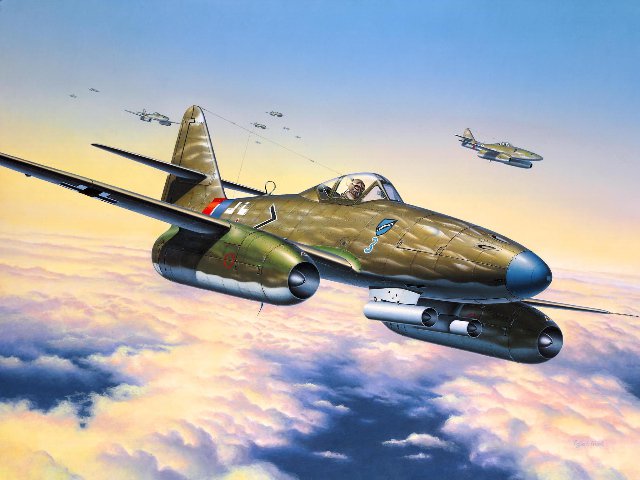 04166 - Messerschmitt Me 262 A1a (Revel 1:72) 