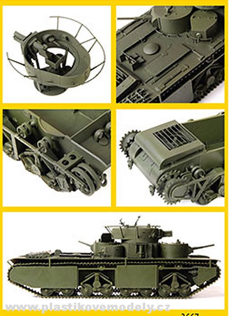 T-35 Heavy Soviet Tank (Zvezda 1:35) 