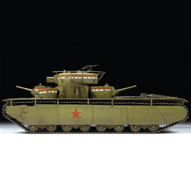 T-35 Heavy Soviet Tank (Zvezda 1:35) 