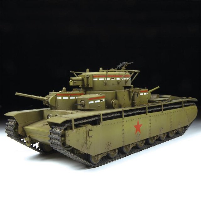 T-35 Heavy Soviet Tank (Zvezda 1:35) 