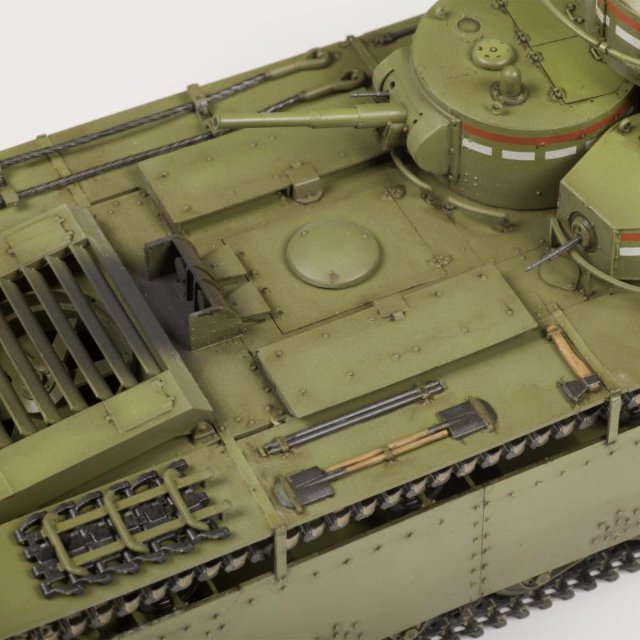 T-35 Heavy Soviet Tank (Zvezda 1:35) 