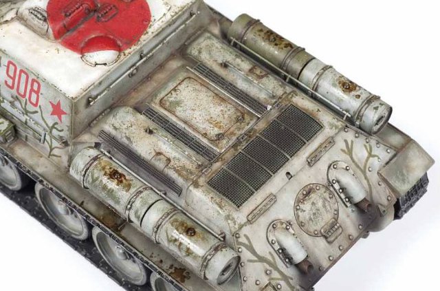 Stíhač tanků SU-122 (Zvezda 1:35) 