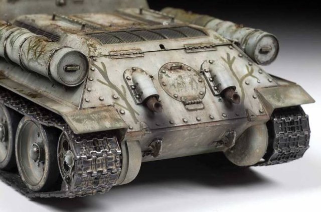 Stíhač tanků SU-122 (Zvezda 1:35) 