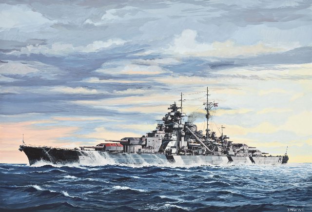 05098 - Battleship BISMARCK (Revell 1:700) 