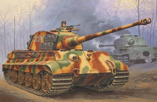 03129 - Tiger II Ausf. B (Revell 1:72) 