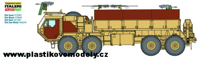 HEMTT Gun Truck (Italeri 1:35) 