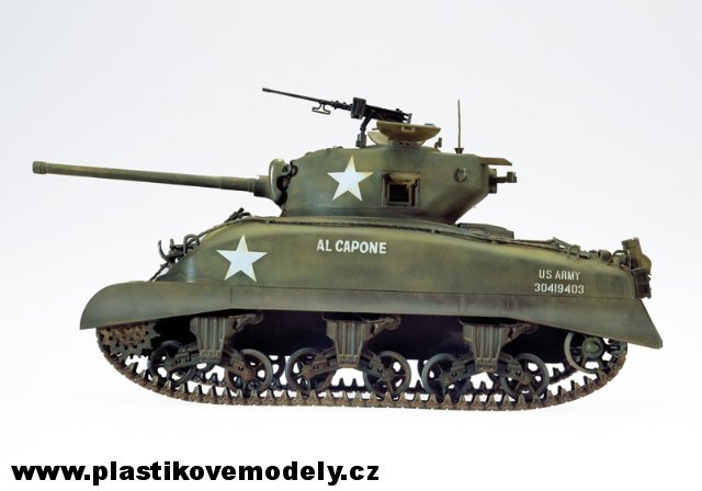 Tank M4 A1 SHERMAN (Italeri 1:35) 