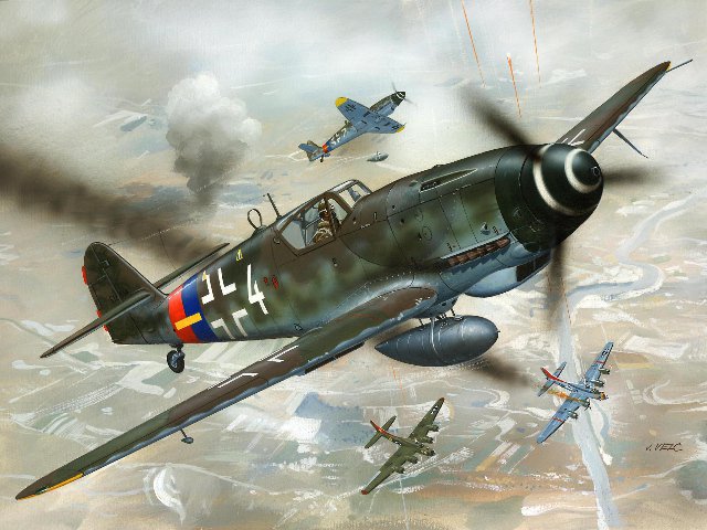 64160 - Set Messerschmitt Bf G-10 (Revell 1:72)