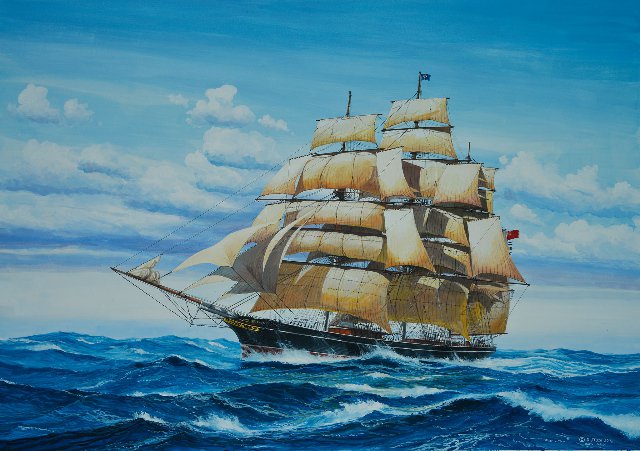 Loď Cutty Sark (Revell 1:96) 