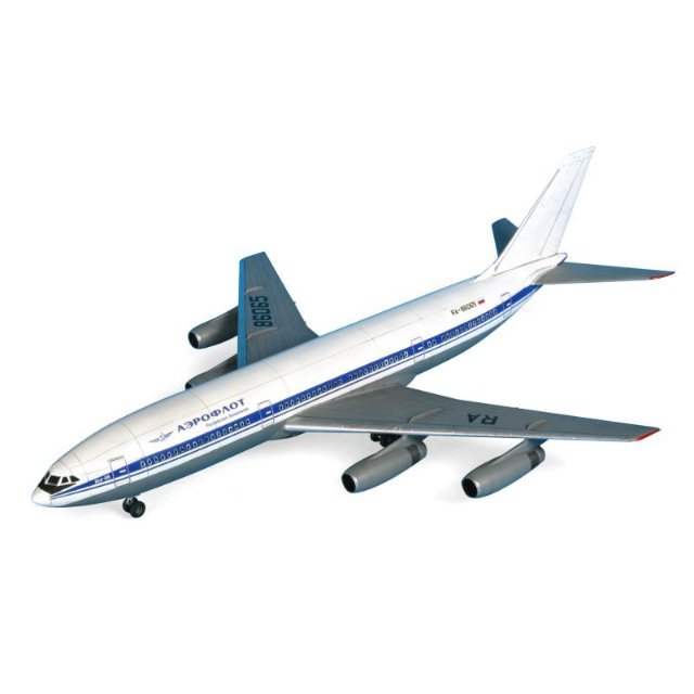 Letadlo Ilyushin IL-86 (Zvezda 1:144) 