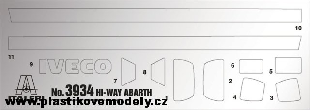 IVECO HI-WAY E5 ABARTH (Italeri 1:24) 