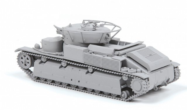 T-28 Soviet Tank (Zvezda 1:72) 